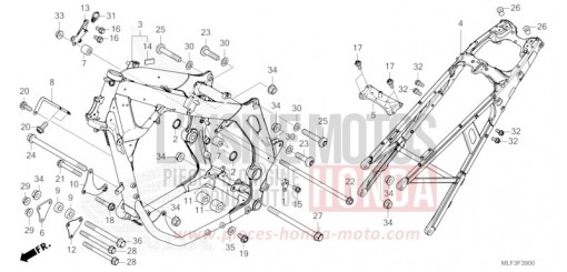 CARROSSERIE DE CHASSIS NT1100DP de 2023